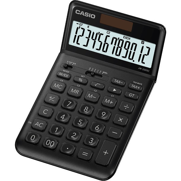 Kalkulačka Casio JW-200SC černá 159541