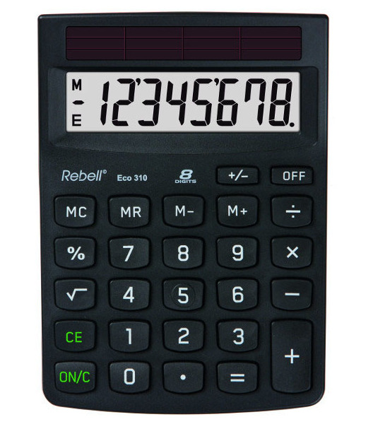 Kalkulačka Rebell ECO 310 159553