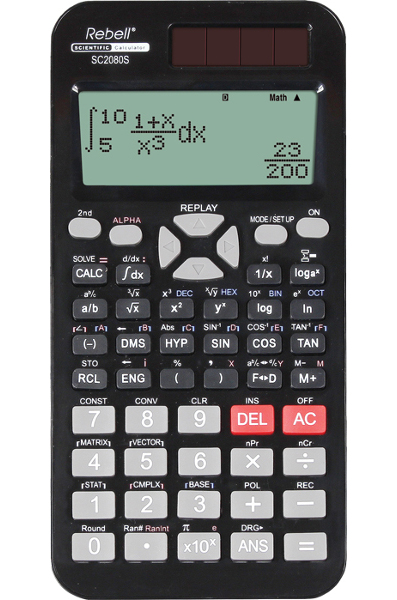 Kalkulačka Rebell SC2080S černá 941821