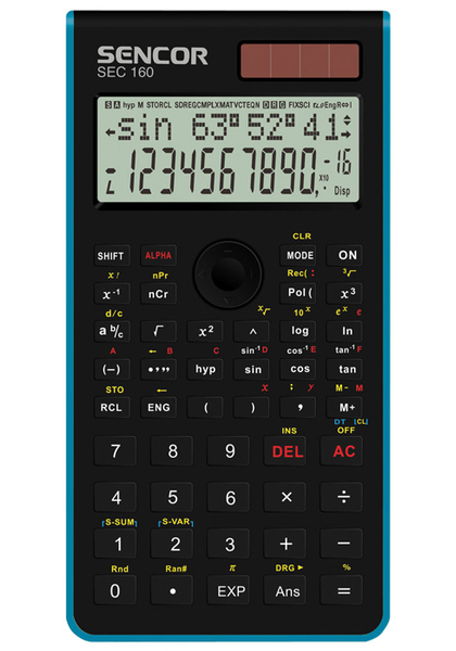 Kalkulačka Sencor SEC 160 BU 159382
