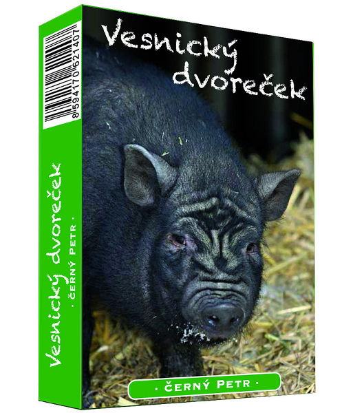 Karty Černý Petr Vesnický dvoreček 930558