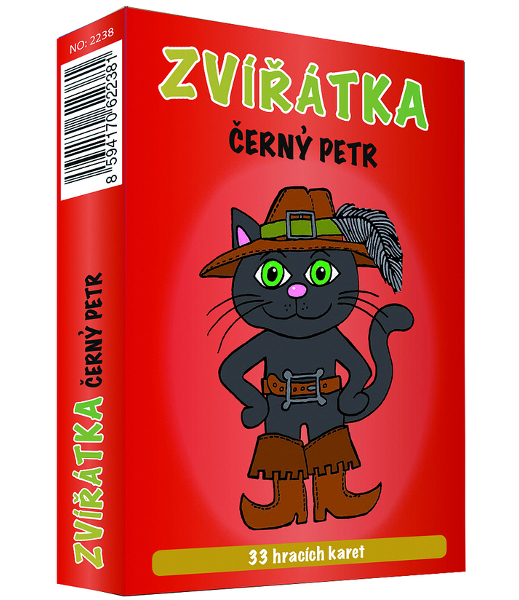 Karty Černý Petr Zvířátka 934068