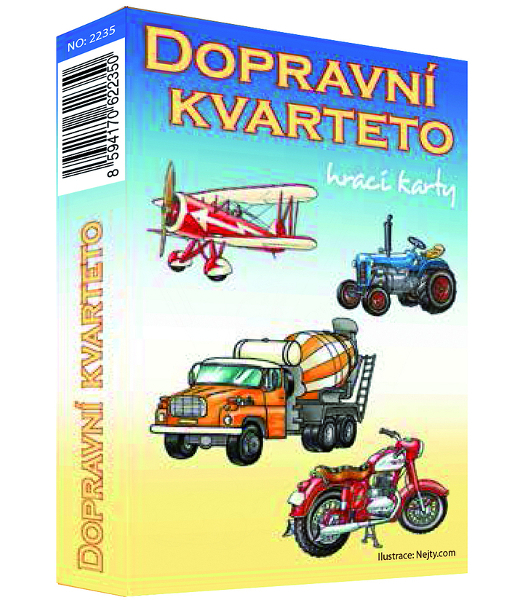 Karty na kvarteto Doprava 935955