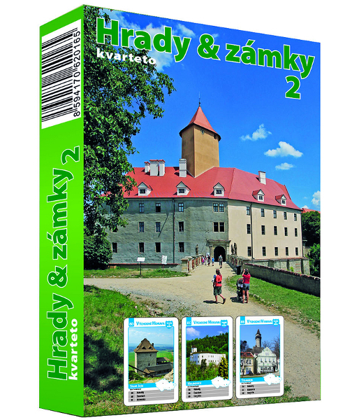 Karty na kvarteto Hrady a zámky 957462