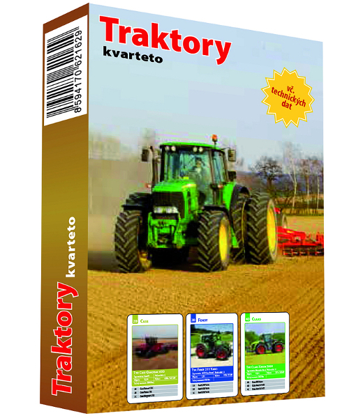 Karty na kvarteto Traktory 931175
