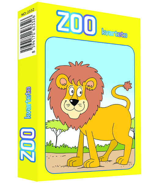 Karty na kvarteto ZOO 941896