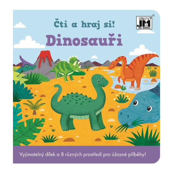 Kniha Čti a hraj si Dinosauři 307215