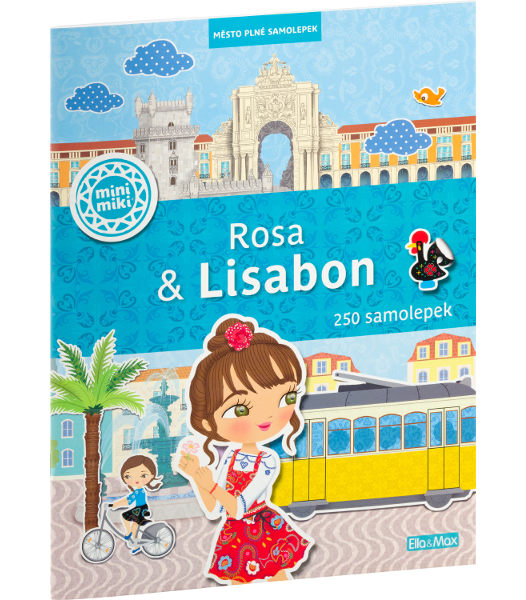 Kniha samolepek Šaty pro Rosa & Lisabon 944211