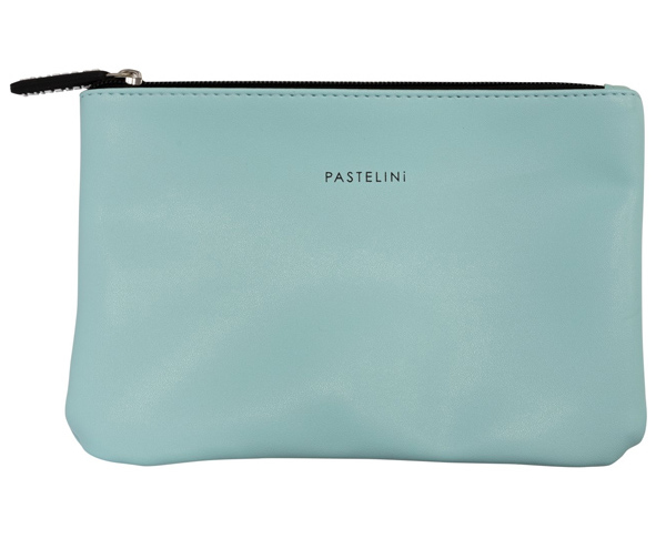 Kosmetická taška plochá PASTELINI zelená 402384
