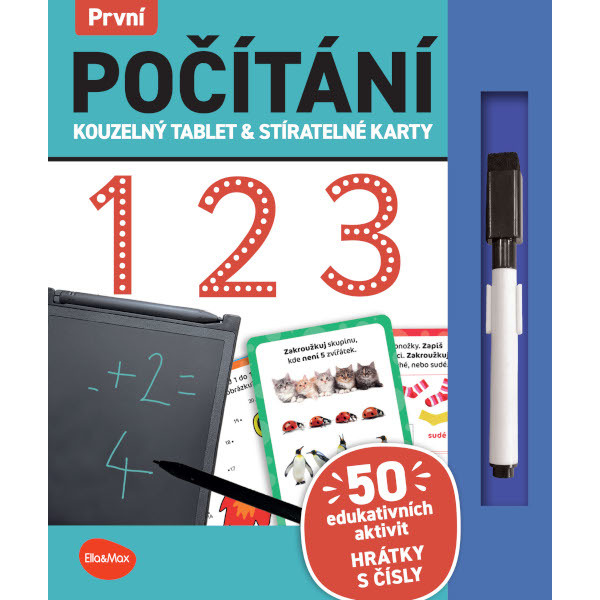 Kouzelný tablet 40 návodů První počítání 313106