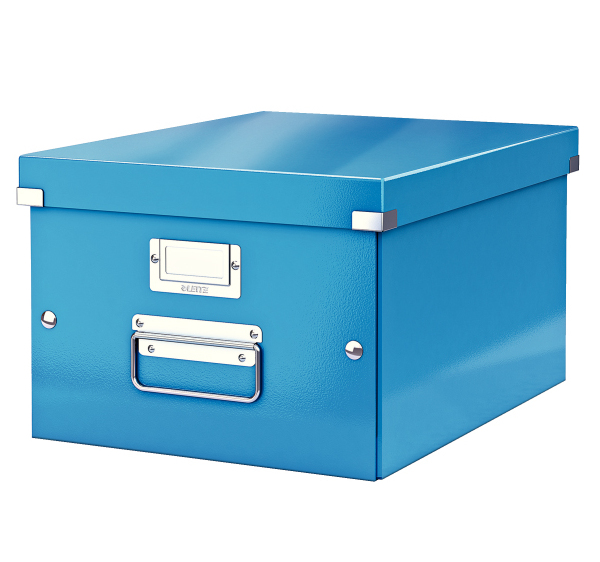 Krabice archivační CLICK-N-STORE A4 modrá 129217