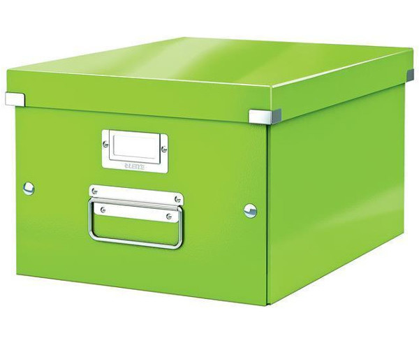 Krabice archivační CLICK-N-STORE A4 zelená 129667
