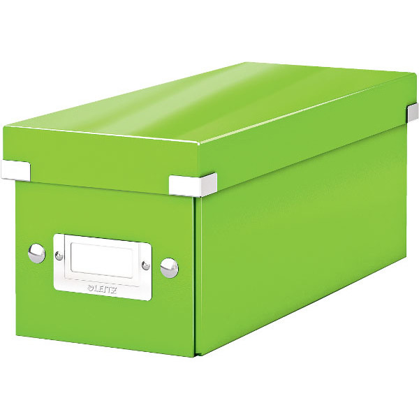 Krabice archivační CLICK-N-STORE na CD zelená 129596