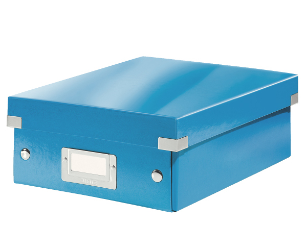 Krabice organizační CLICK-N-STORE A5 modrá 129414