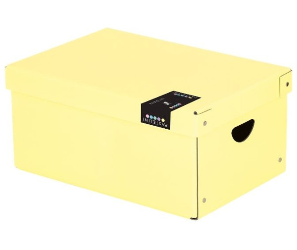 oxybag Krabice lamino velká PASTELINI žlutá 129808