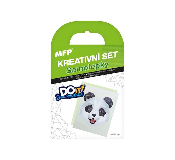 Kreativní sada Samolepky Panda 954783