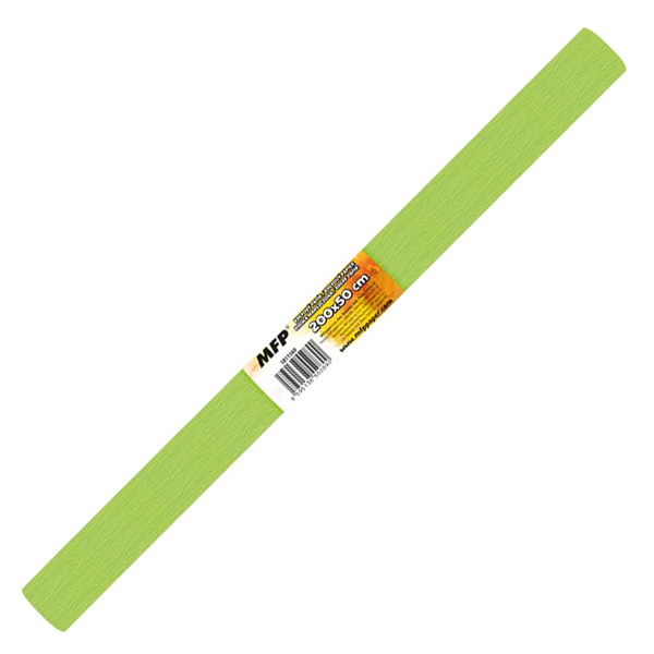 Krepový papír Neon zelený 950110
