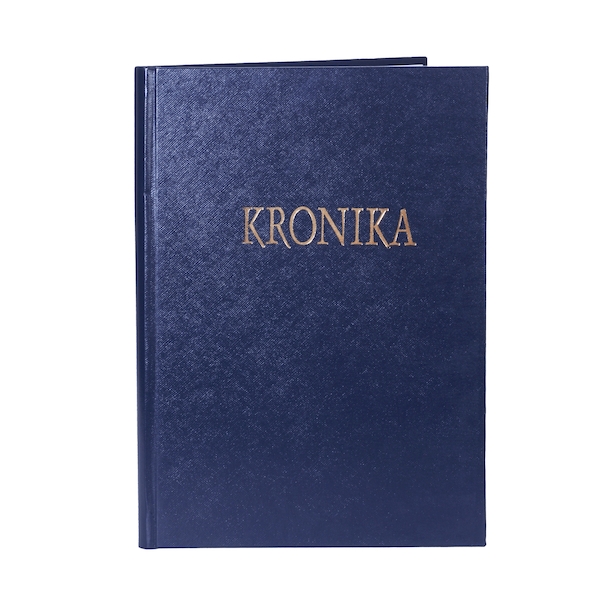 Kronika A4 100 listů modrá modra