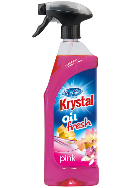 Krystal olejový osvěžovač růžový 750ml 310520