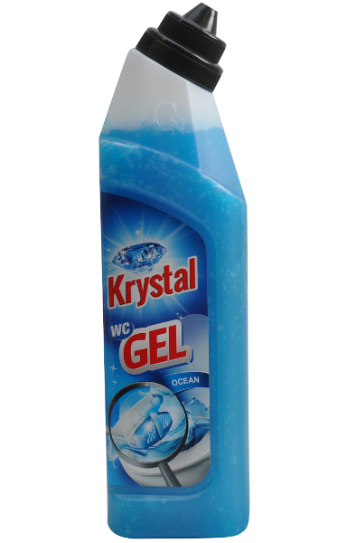 Krystal WC gel 750ml modrý 219251