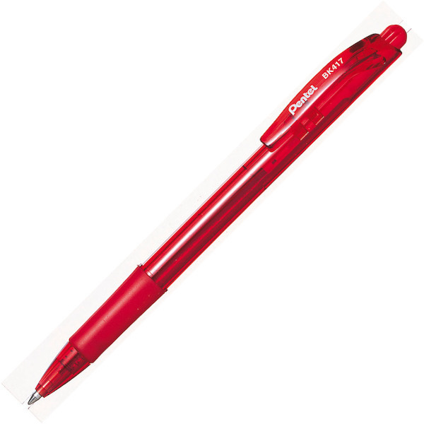 Kuličkové pero BK417 červené 199007