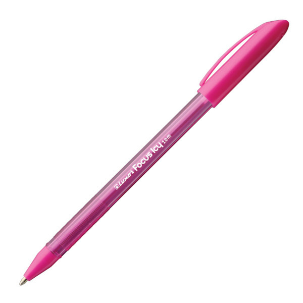 Kuličkové pero Focus růžové 199528