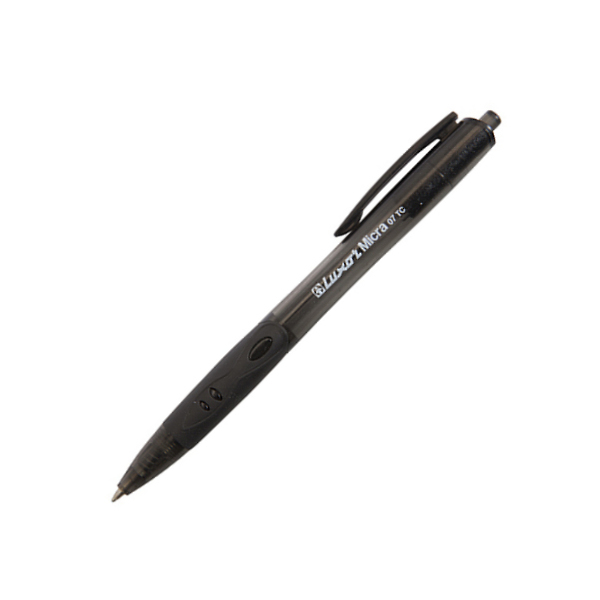 Kuličkové pero Luxor Micra černé 199322