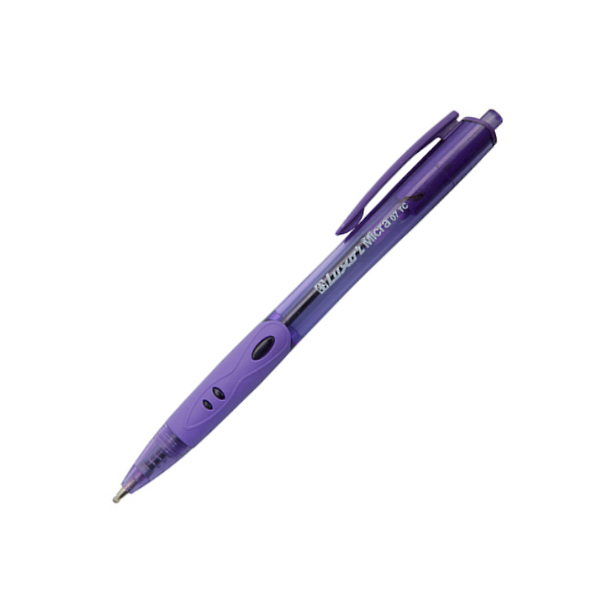 Kuličkové pero Luxor Micra fialové 199326