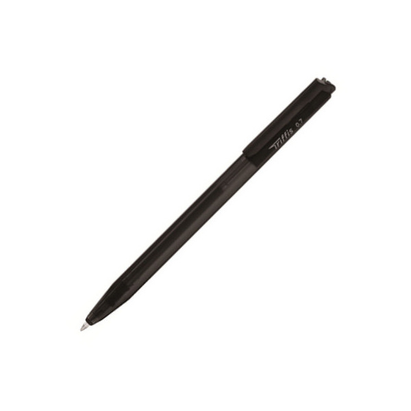 Kuličkové pero Monami Triffis černé 198319