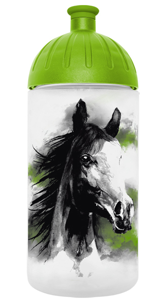 Lahev na pití FreeWater 0,5l Kůň zelená 944549