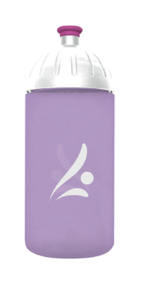 Lahev na pití FreeWater 0,5l Logo fialová 304162