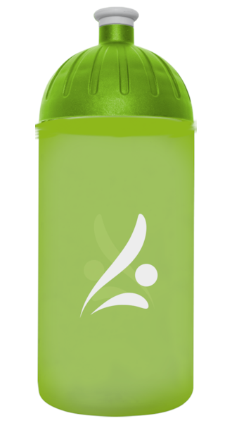 Lahev na pití FreeWater 0,5l Logo zelená 309015