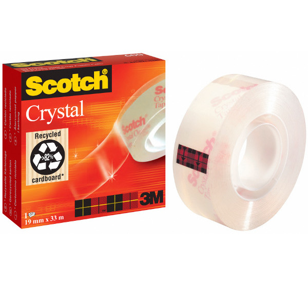 Lepicí páska 600 Crystal 19mm 33m 400664