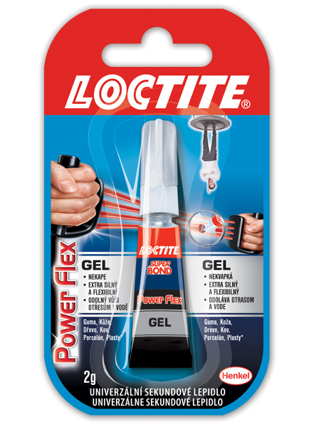 Lepidlo vteřinové Loctite Super Bond gelové 179025