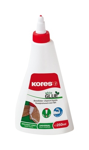 Lepidlo White Glue Kores 250ml 179306