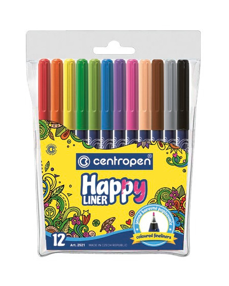 Liner Happy Centropen 2521 12ks 402319