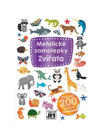 Metalické samolepky Zvířata 945075