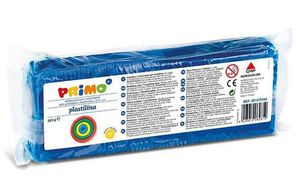 Modelína Primo 550g modrá 950881