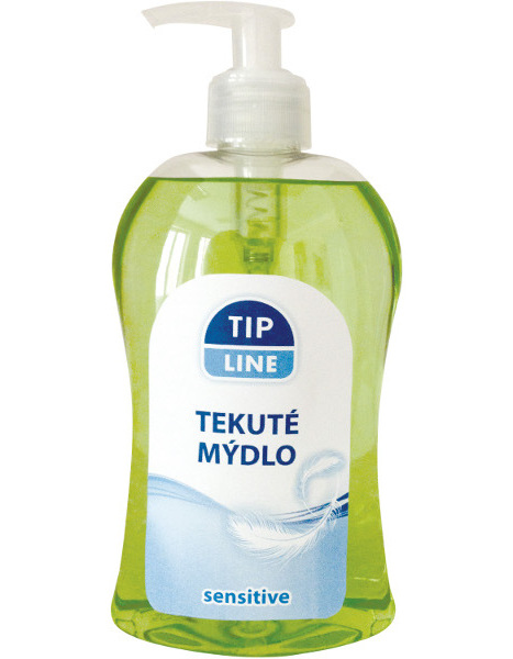 Mýdlo tekuté Tip Line 500ml pumpička sensitive 310538