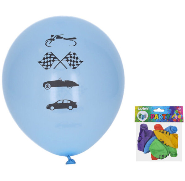Nafukovací balónky Auta 5ks 947233