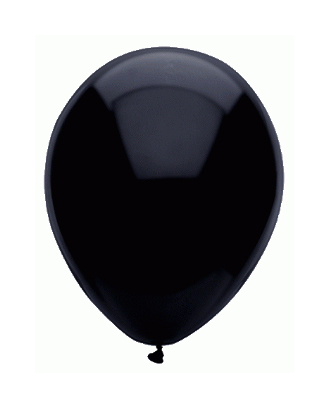 Nafukovací balónky černé 25cm 100ks 930694