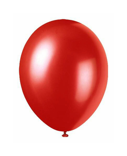 Nafukovací balónky červené 25cm 100ks 930689