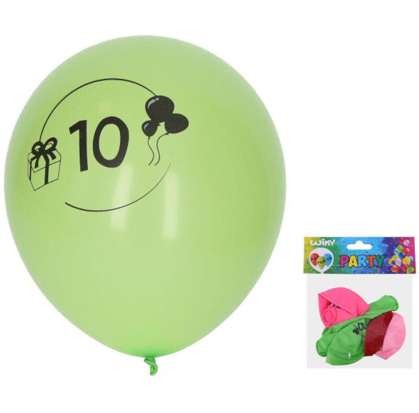 Nafukovací balónky s číslem 10 947235