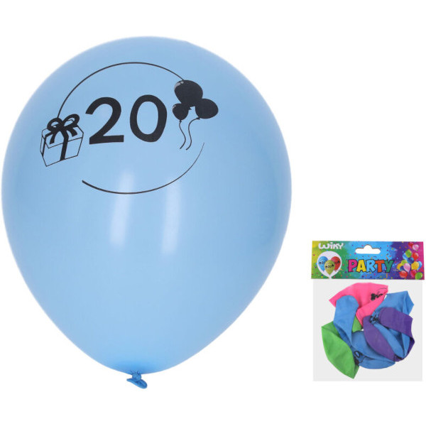Nafukovací balónky s číslem 20 947237