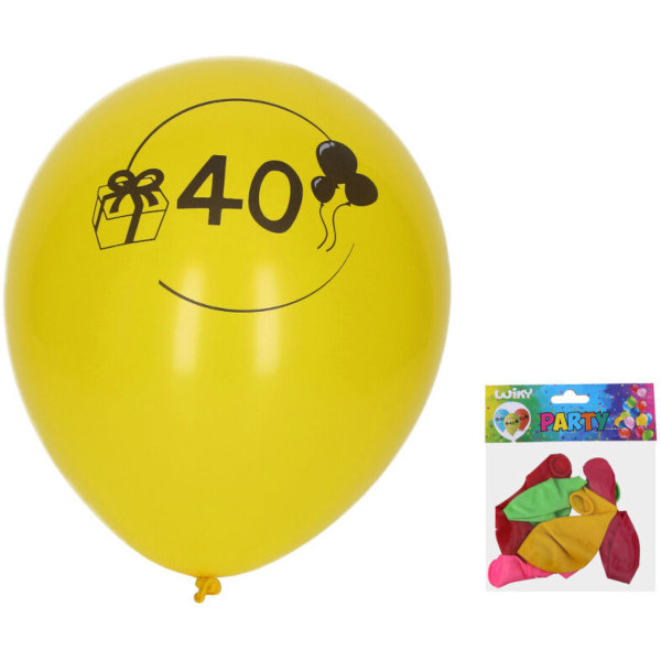 Nafukovací balónky s číslem 40 947239