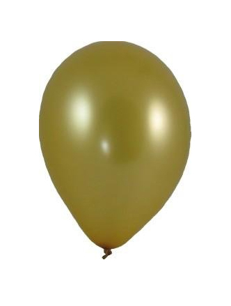 Nafukovací balónky zlaté 25cm 100ks 933722