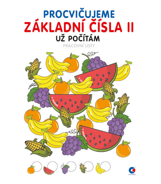 Omalovánka A4 Procvičujeme základní čísla II Už počítám 947806