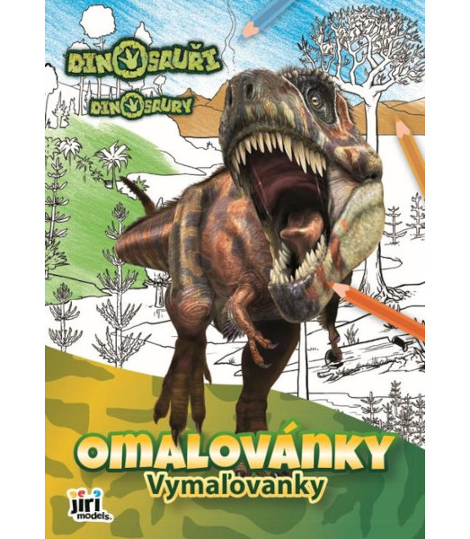 Omalovánky A4 Dino 953682