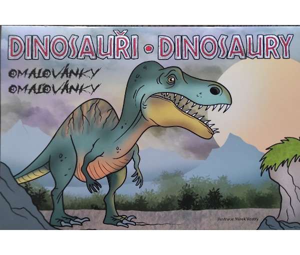 Omalovánky A4 Dinosauři 949254