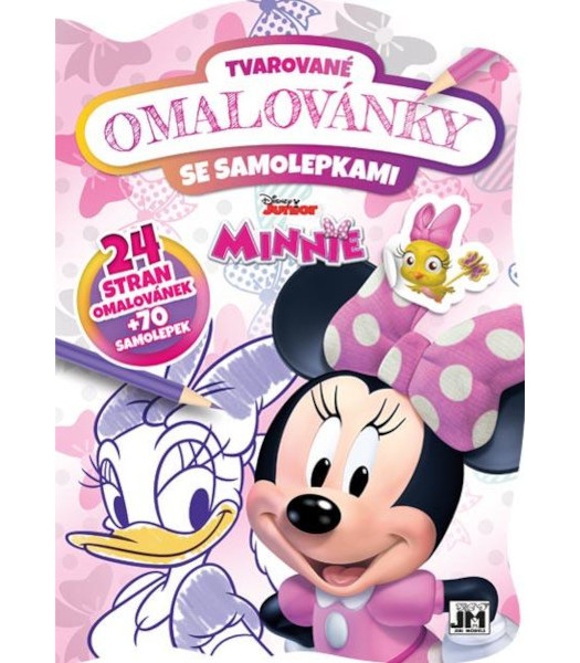 Omalovánky A4 Tvarované Minnie 946376